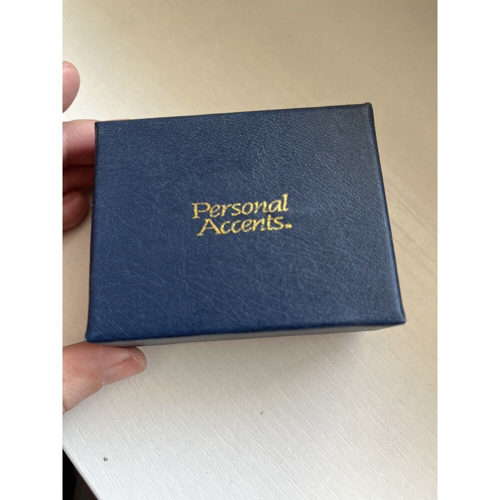 Silver Tone Clear Rhinestone Heart Clip Earrings Vintage - Picture 5 of 5